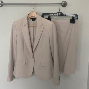 Theory Gabe Suit with skirt
